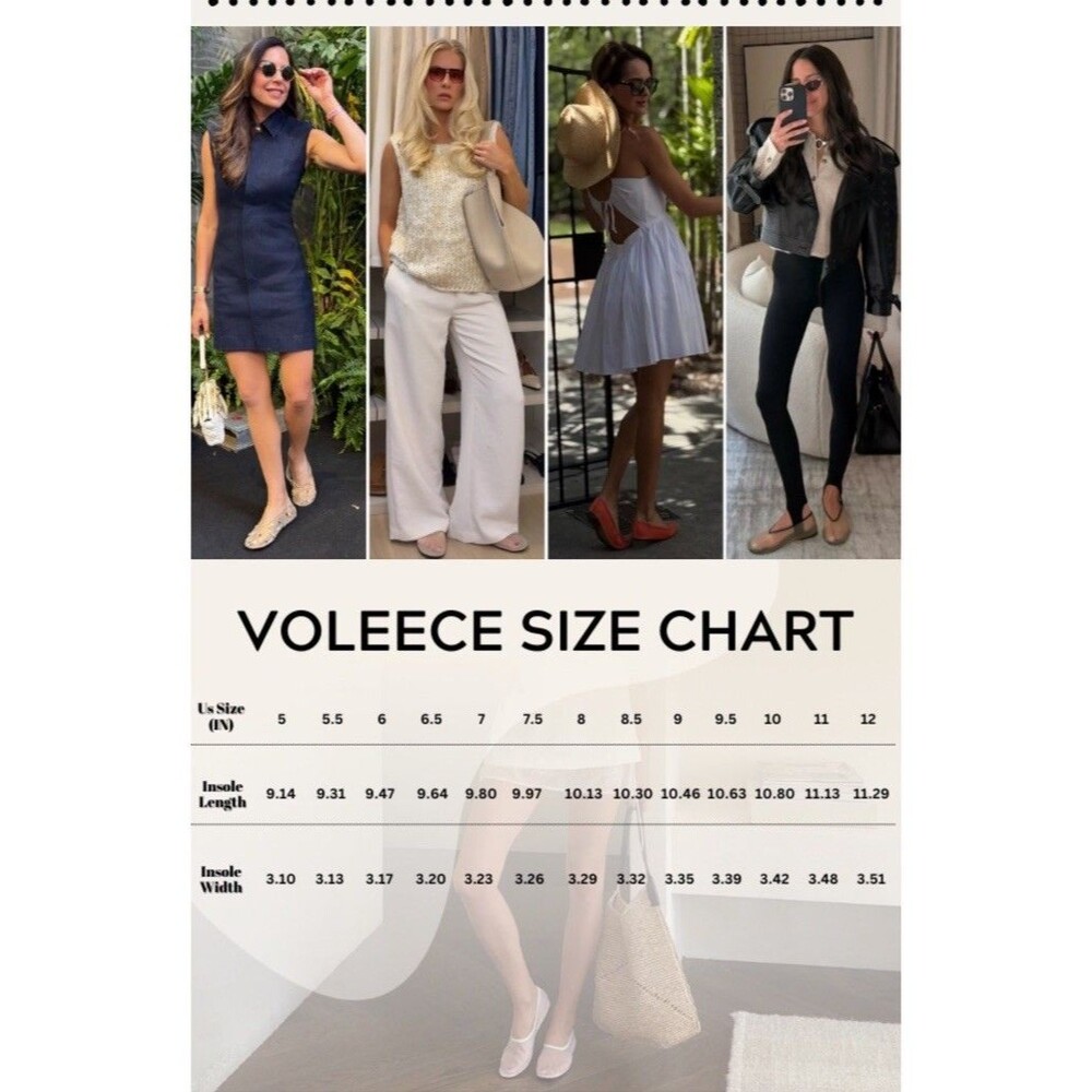 Mesh Ballet Flats for Women Round Toe Slip On Ballerina Mary Jane Shoes Size 8.5 - Picture 10 of 10